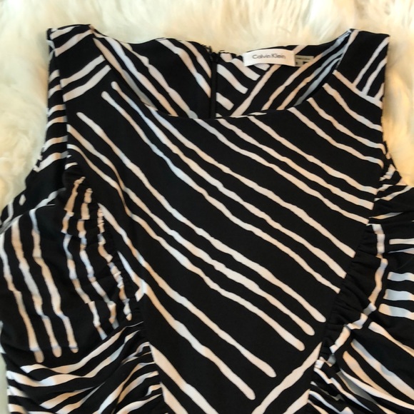 Calvin Klein Ruched Midi Dress - Picture 3 of 3